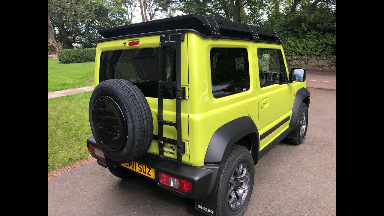2019 Suzuki Jimny DIR Ladder Fitting Part 1