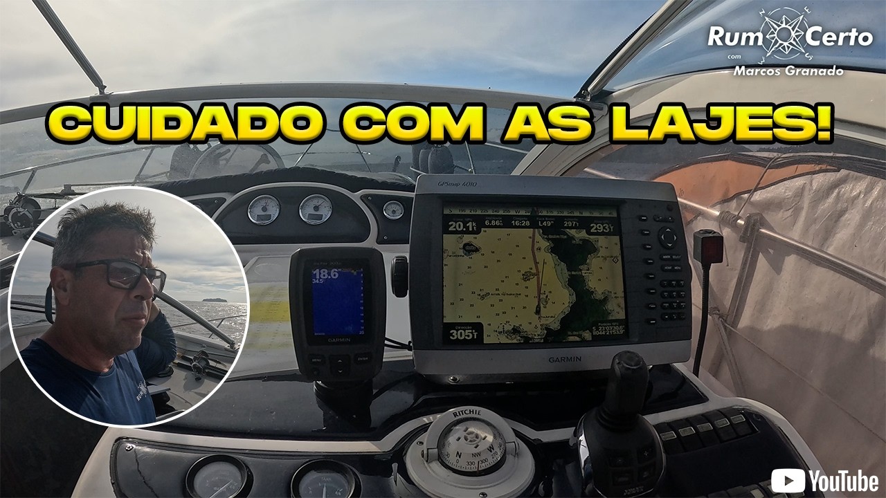 QUASE ENCALHEI! Navegação Técnica na região de Angra dos Reis!! (Ep. 200)
