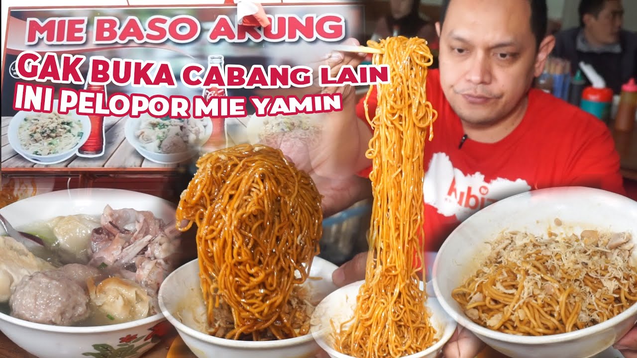 REVIEW MAKAN MIE BASO AKUNG DI BANDUNG, LEGENDARIS BANGET