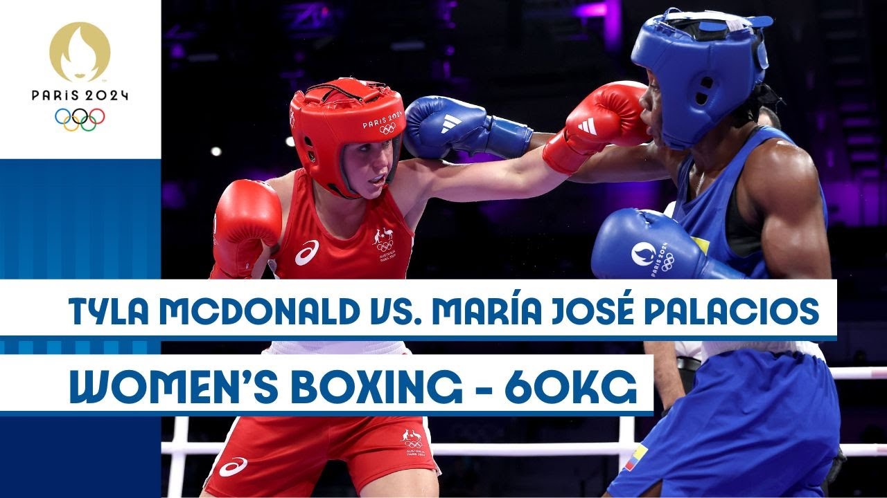 🇦🇺 Tyla McDonald vs. Mar&iacute;a Jos&eacute; Palacios 🇪🇨 | Women's Boxing 60kg | #Paris2024 Highlights