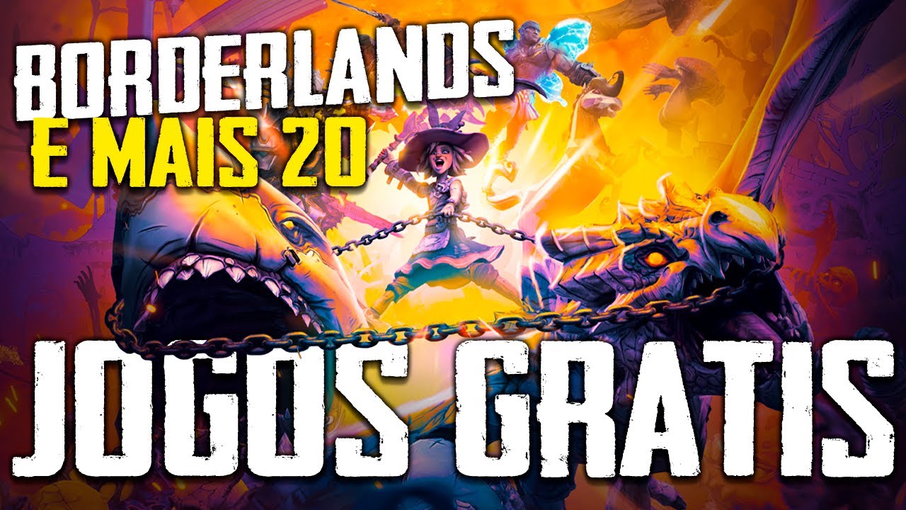 🚨TINY TINA'S WONDERLANDS E MAIS 20 JOGOS GRATIS PRA RESGATAR AGORA E PRA SEMPRE NO PC🔴 #jogosgratis