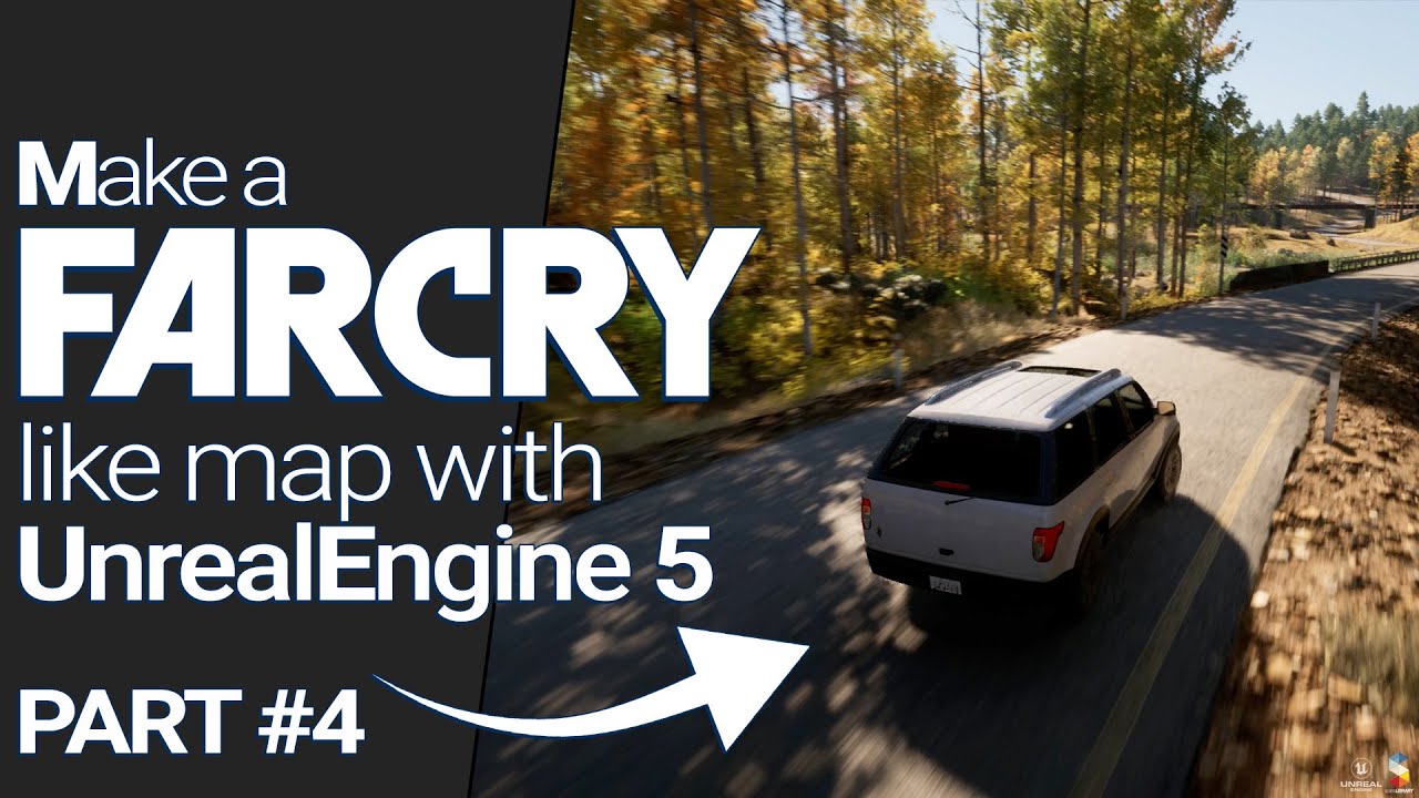 Make a FarCry like a Map with UnrealEngine 5 - PART 4 / #ue5