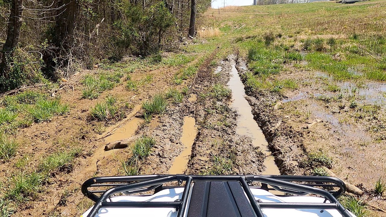 Brute Force 750 mudding and trail ride #mudding #atv #bruteforce #bruteforce