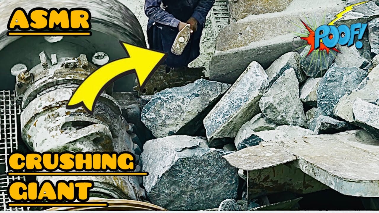 ☠️Super Giant Rock Crusher in action|satisfying Stone Crushing Rock Crushing at Another Lavel#asmr