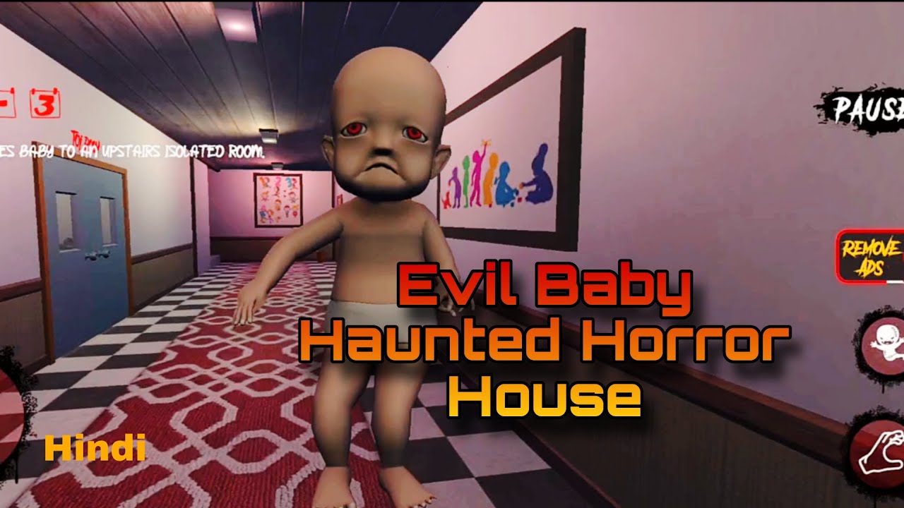 IS BABY SE BACHKE REHNA! 💀 | Evil Baby Haunted Horror House 2 (Hindi) | Robin Plays