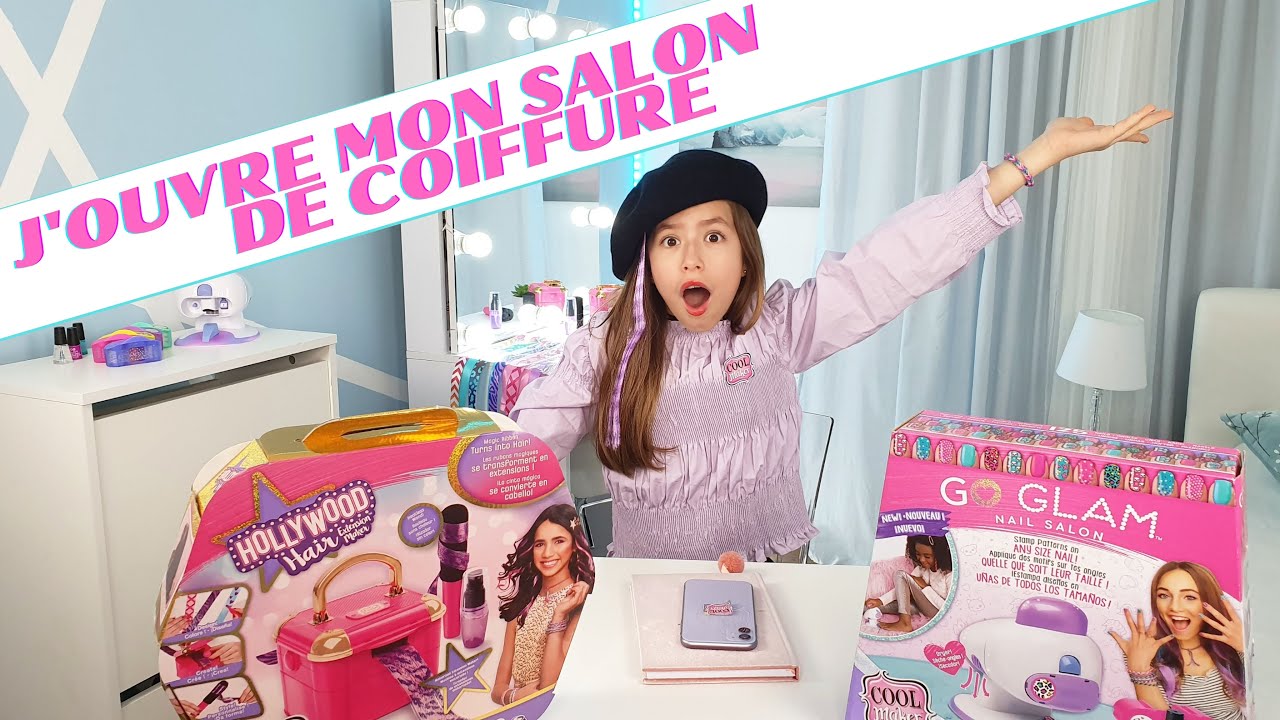 J'ouvre mon propre salon de coiffure 😍NEW COOL MAKER// KIARA PARIS 🌸