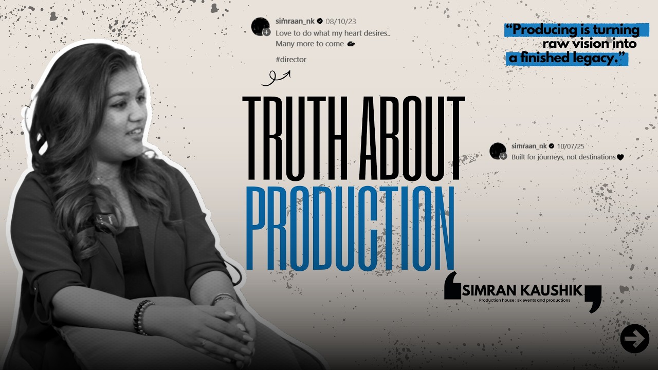The Real World Behind the Camera: What Production is REALLY Like| Ft Simran Kaushik | Smaash Podcast