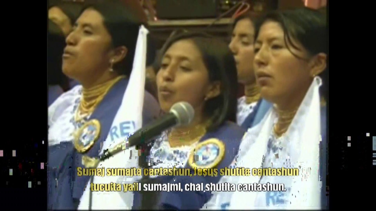 Pista karaoke , Sumaj Sumajta Cantashun - Coro J.E.B.P de Santiago de Quito 2016.