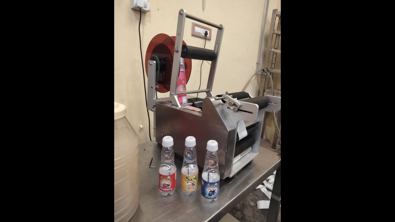 Pet Goli Soda Plastic & Glass Bottle Labelling Machine |+91 90250 70102 | Water Bottle Labelling M/c
