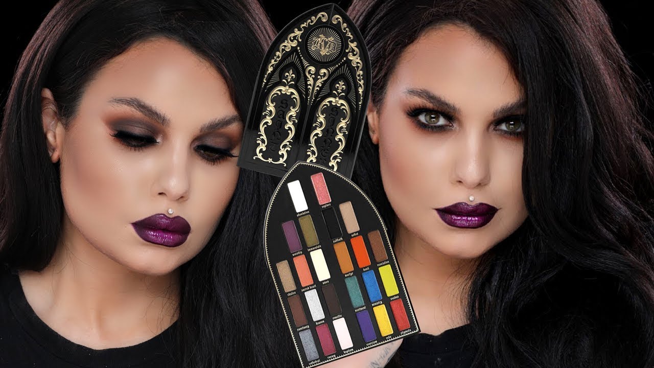 Kat Von D Saint & Sinner Palette - Smokey Eyes  | Bailey Sarian