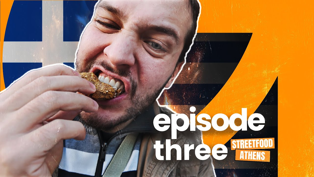 Athens BEST STREET FOOD Guide | Ep.3 🇬🇷 Feta Cheese Pies, Sandwiches, Shawarma & Late-Night Pizza!