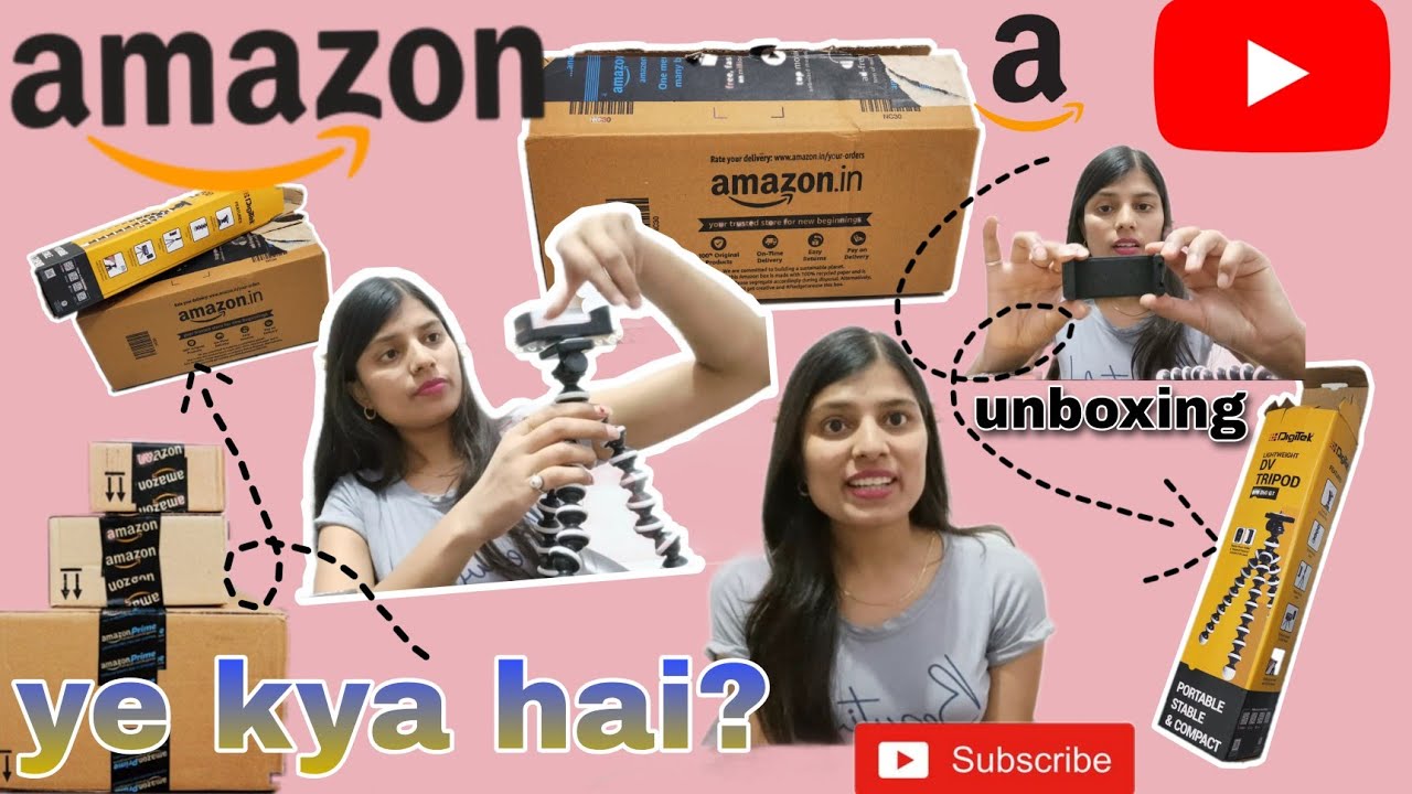 Unboxing My New Order|Amazon order|Tripod| 