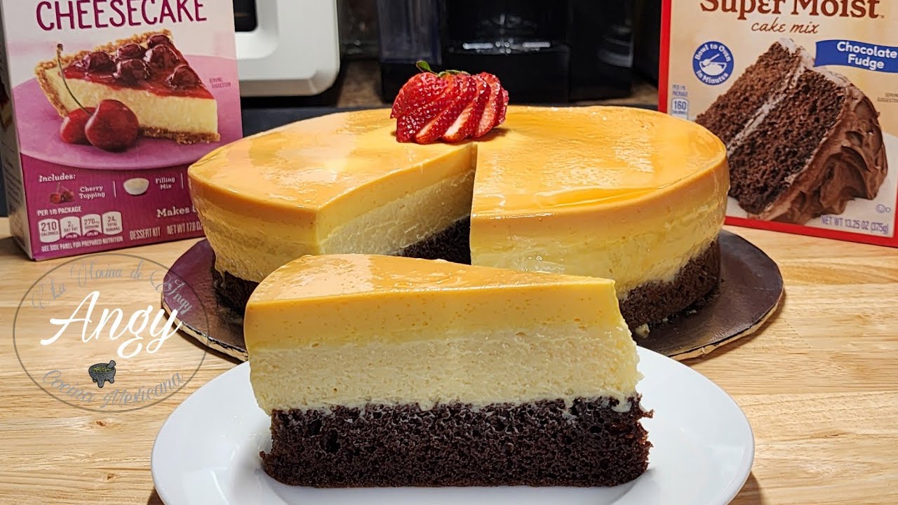 💥 Pastel Tres Delicias de Cajita Fácil y rico 💯  | La Cocina de Angy