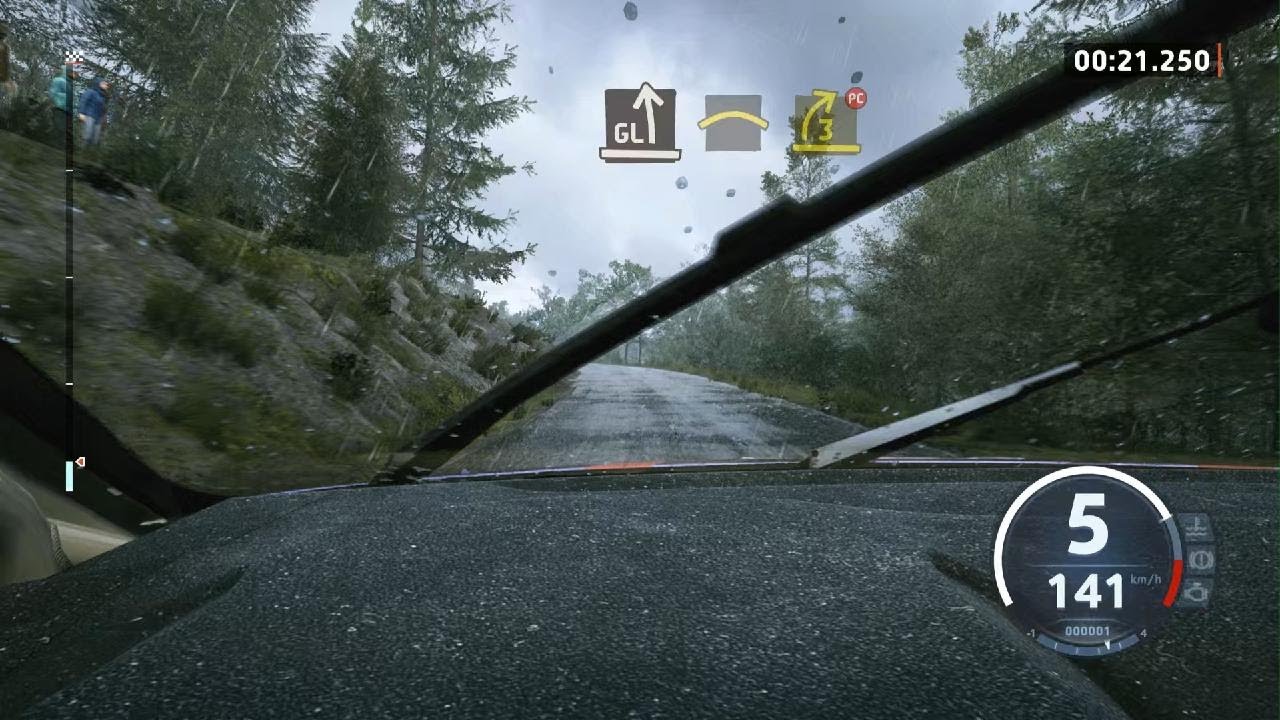 EA SPORTS WRC centrale Europe test