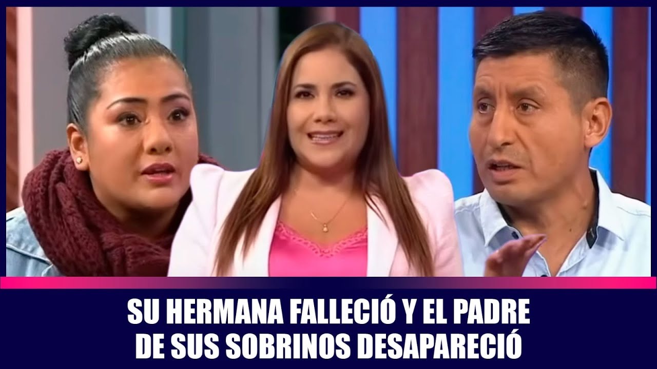 Su hermana falleció y el padre de sus sobrinos desapareció | Andrea