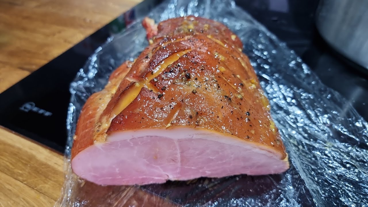 Smoked Gammon on the Masterbuilt Gravity series smoker