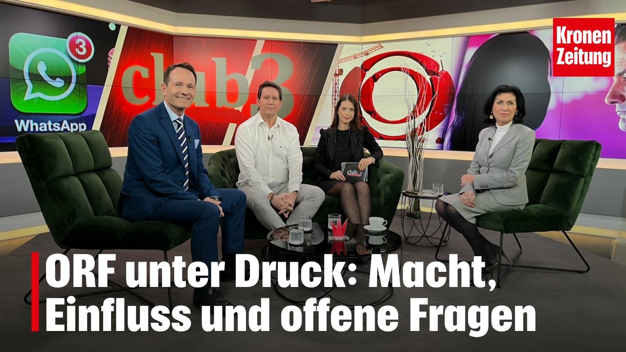 ORF unter Druck: Megavertr&auml;ge und die Frage nach der Kontrolle | krone.tv CLUB 3