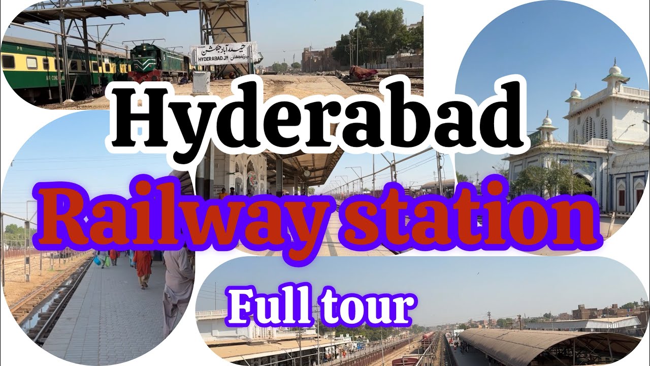 Full tour | Hyderabad railway station | exploring Hyderabad city | sindh Pakistan | Hyd junction