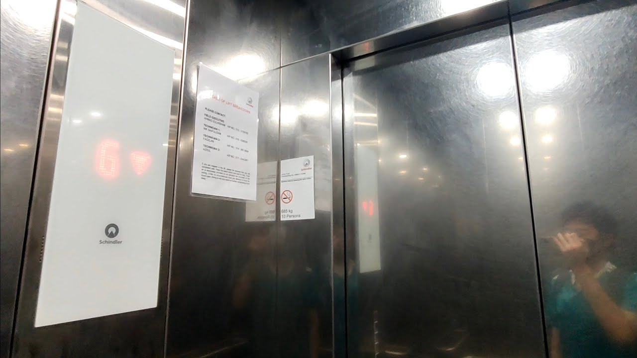 Schindler Service Elevator at The Exchange TRX in Kuala Lumpur, Malaysia