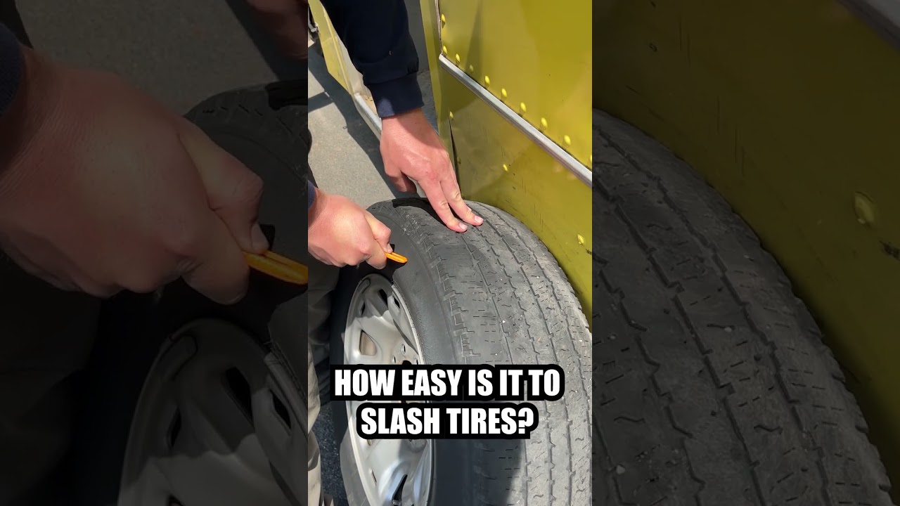 Резаные шины! Злой бывший! Это было неожиданно!