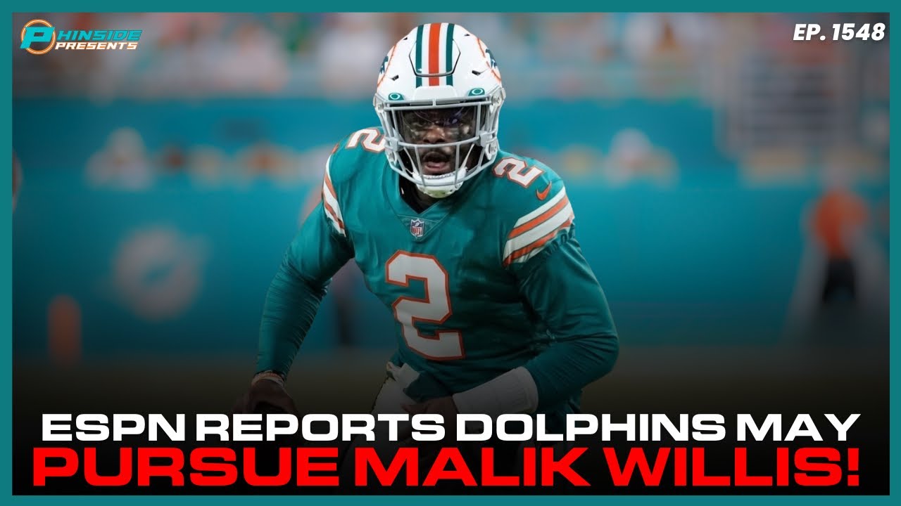 ESPN Reports The Miami Dolphins May Pursue Packers QB Malik Willis!