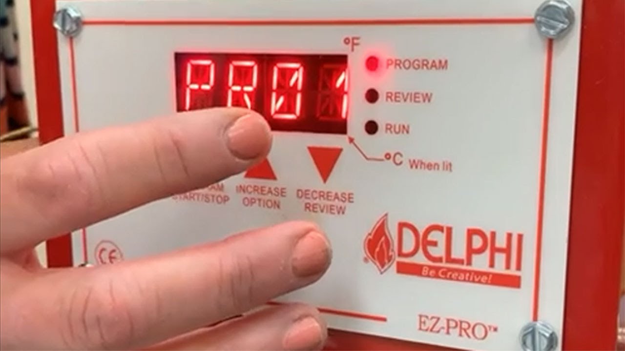 Kiln Controllers and How to Program Them #FacebookLive