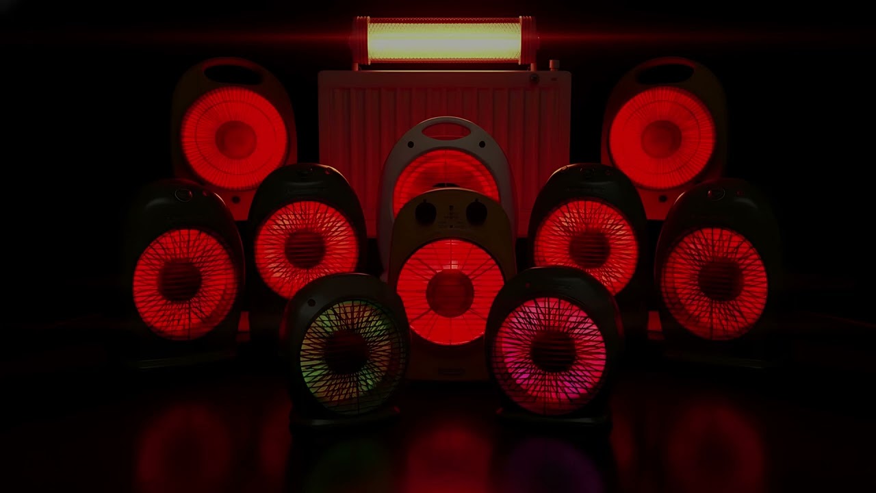 10 COZY Fan Heater Sounds and Deep Box Fan Noise to Shut Down Your Mind and Sleep Instantly | 528 Hz