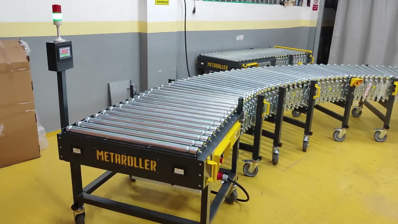 Motorized Flexible Conveyor | Powered Accordion Conveyor by MetaRoller
