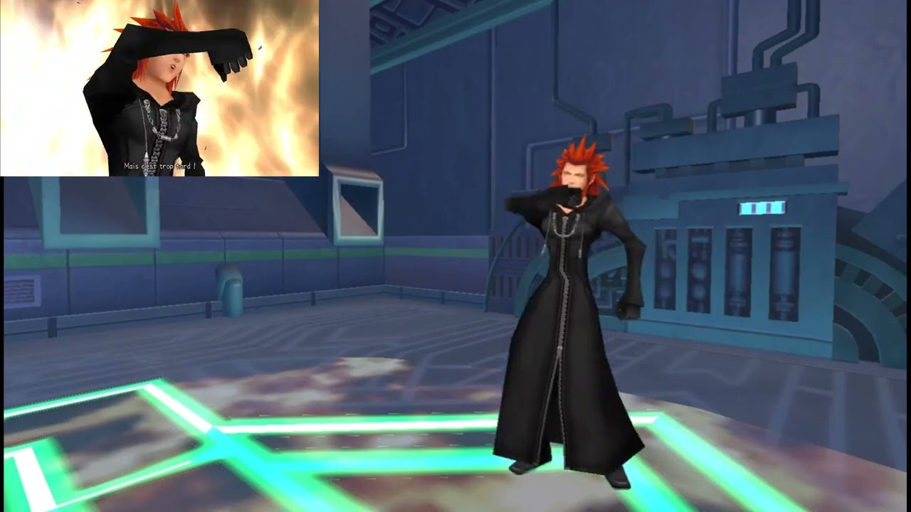 Axel VS Roxas behind the scenes