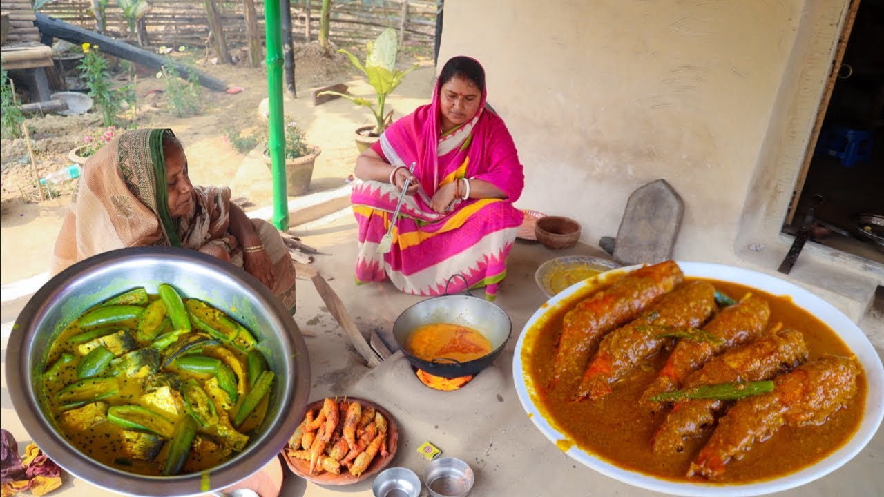 বোনের সবথেকে প্রিয় মালাইকারি রান্না তার সাথে ইলিশ মাছ ও ফ্যাসা মাছ রান্না |