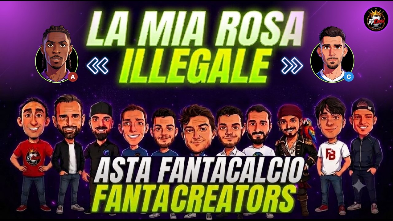 L'ASTA FOLLE al FANTACREATORS da @CarmySpecial - KEAN a un PREZZO BOMBA FANTACALCIO 26 27
