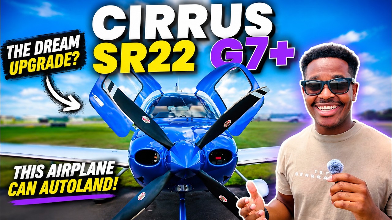 “Flying the $ 1.3 million NEW Cirrus SR22 T G7+ — Is This the Ultimate Pilot’s Dream?”