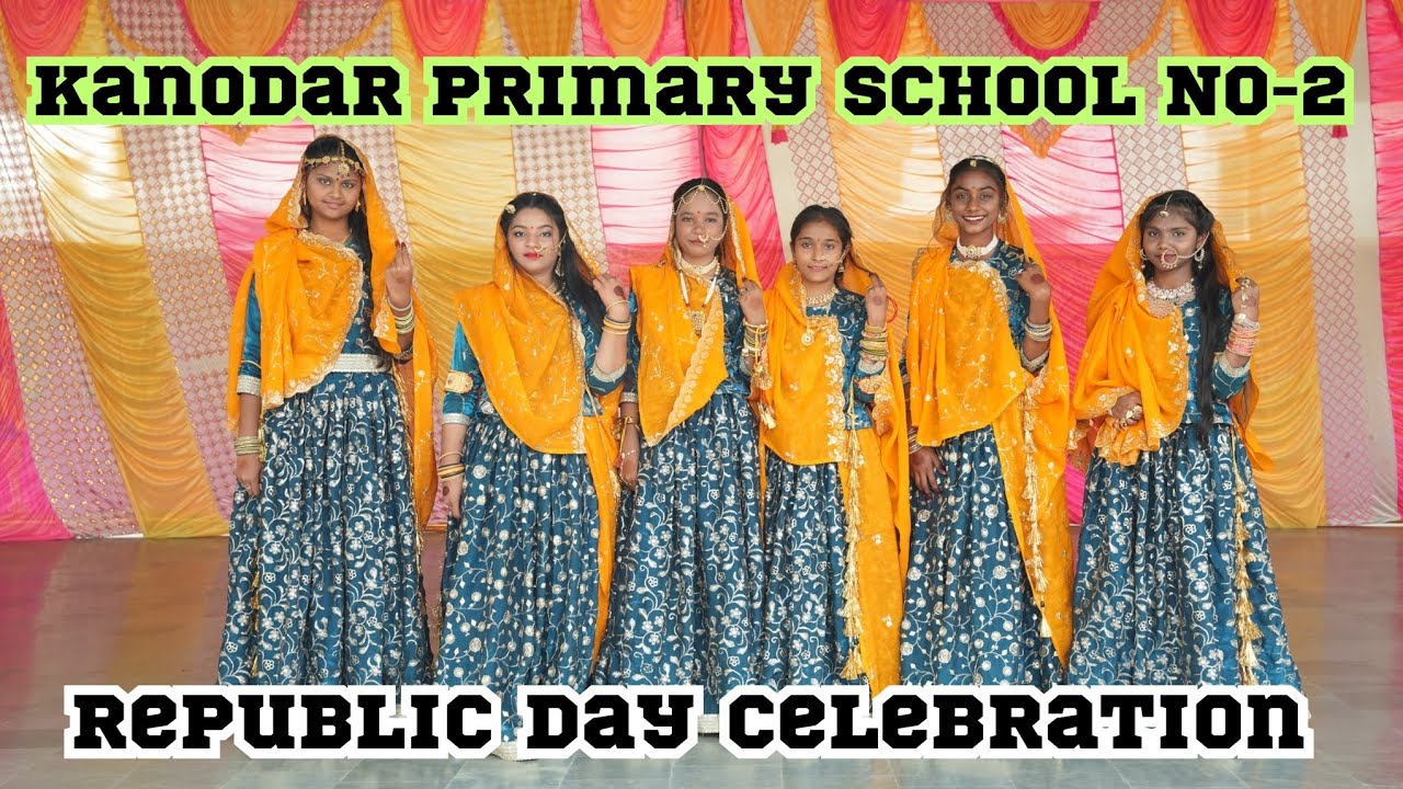 Ghoomar Dance performance Kanodar Primary School No-2 