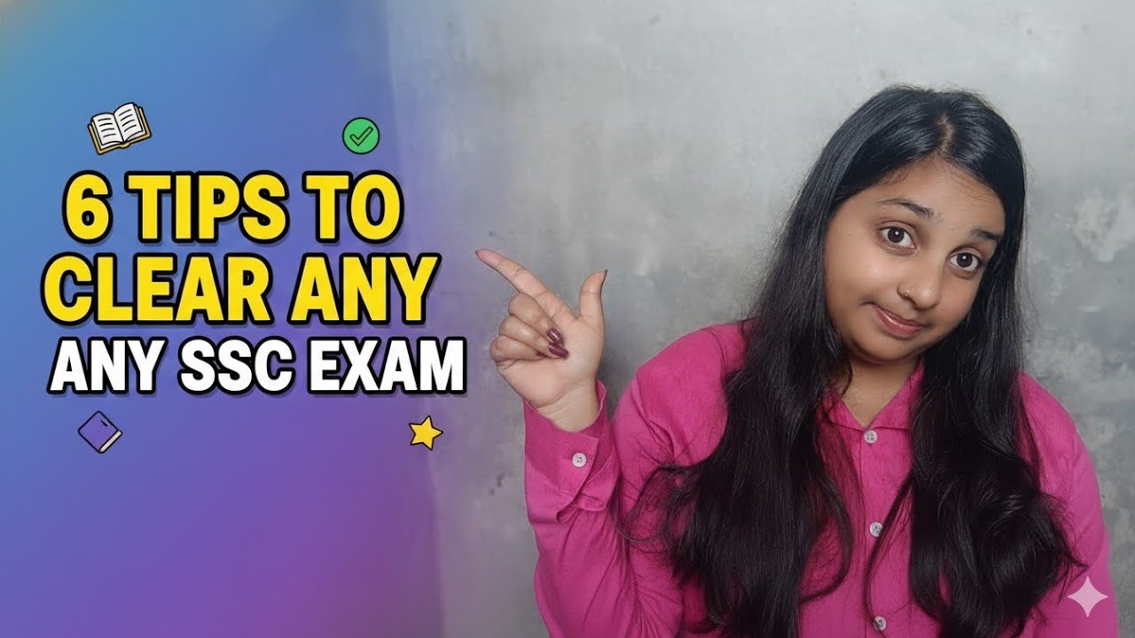 6 Tips to Crack SSC📚 exam ✅ &other competative exam 