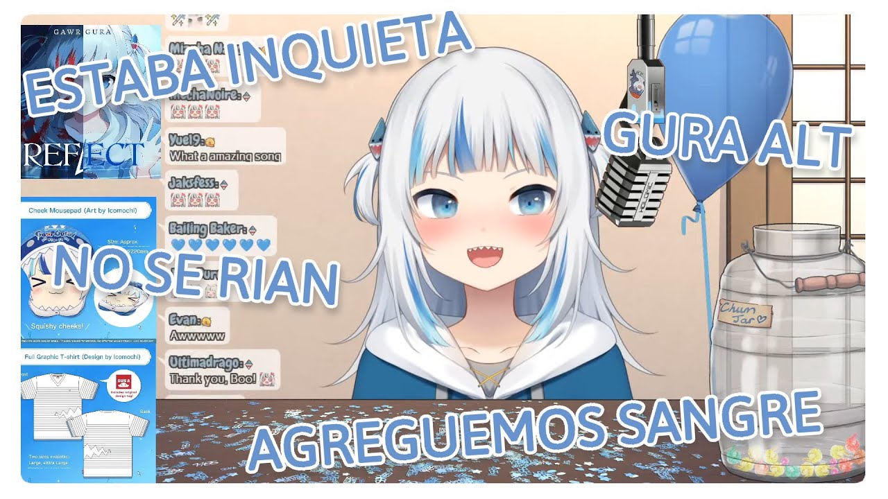 Gura explica que significa su canción Reflect y porque decidió adelantar su lanzamiento[Sub Español]