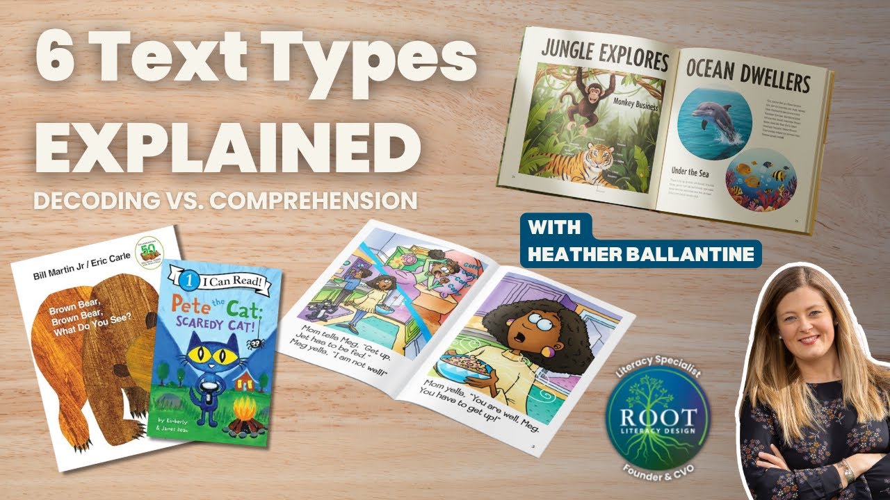 Science of Reading: 6 Text Types Explained - Which Books Build Decoding vs. Comprehension?