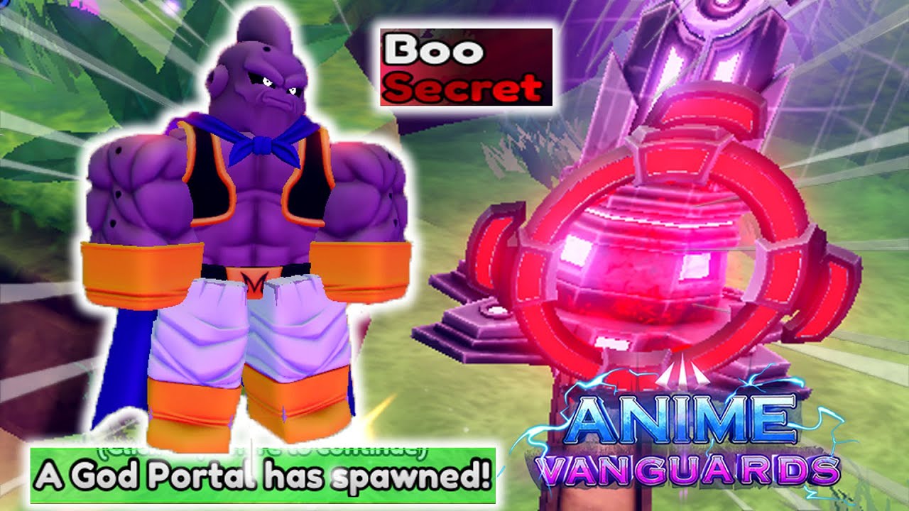 After Hours of Tries... 2% Secret Boo Portal Obtained! | Anime Vanguards