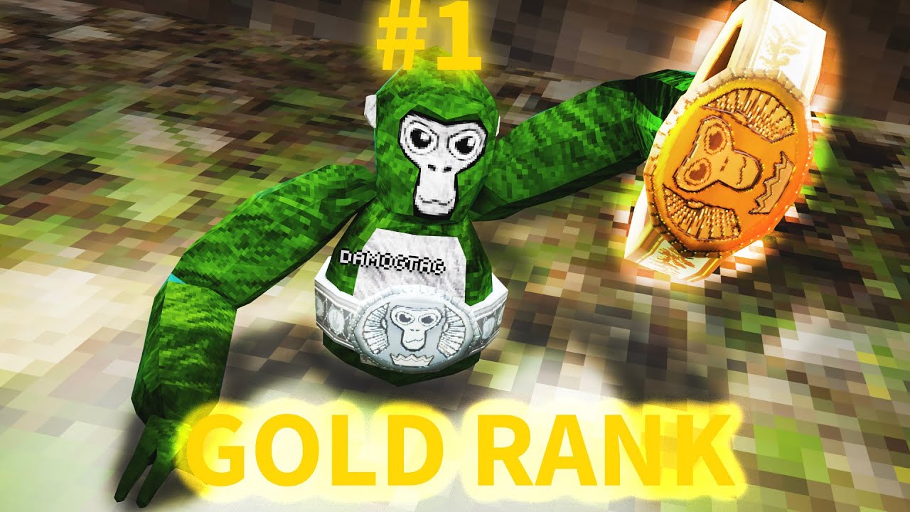 I HIT GOLD RANK IN GORILLA TAG RANKED (Ranked Ep.1 )