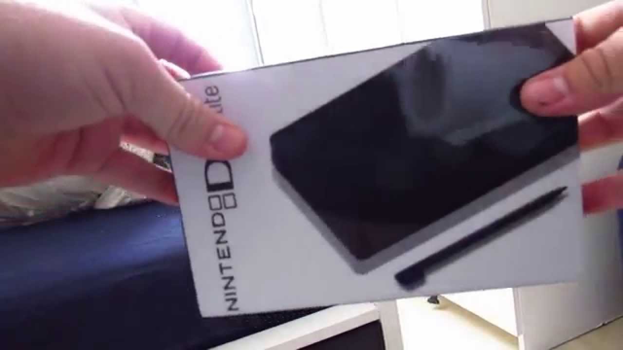 BRAND NEW NEVER OPENED DS LITE REVIEW AND UNBOXING