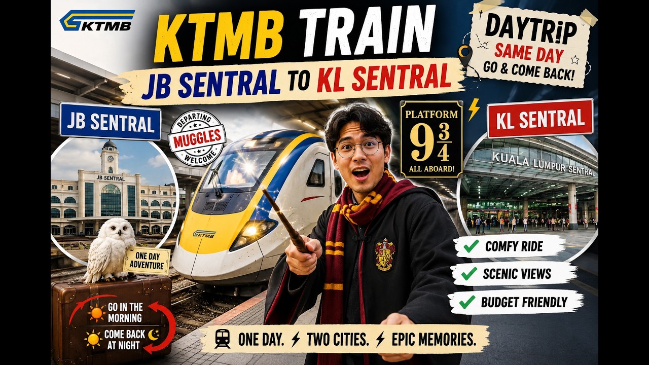 KTMB Train, JB Sentral to KL Sentral