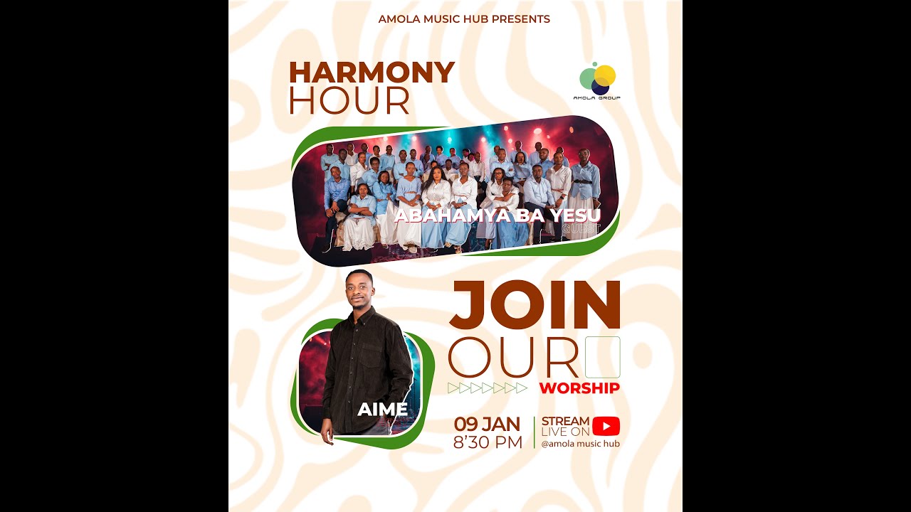 HARMONY HOUR Session with Abahamya ba Yesu Family Choir-  #62thLiveSession