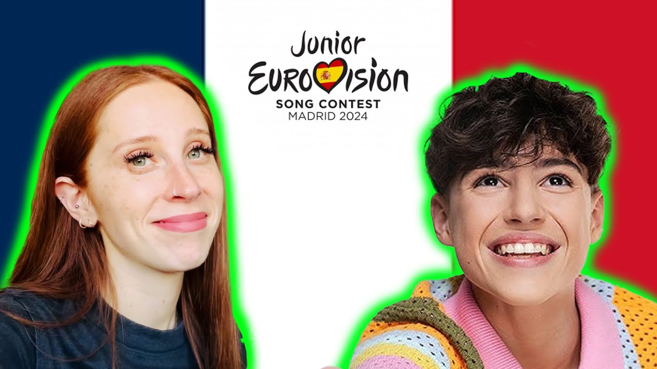 LET'S REACT TO FRANCE'S SONG FOR JUNIOR EUROVISION 2024 - TITOUAN 