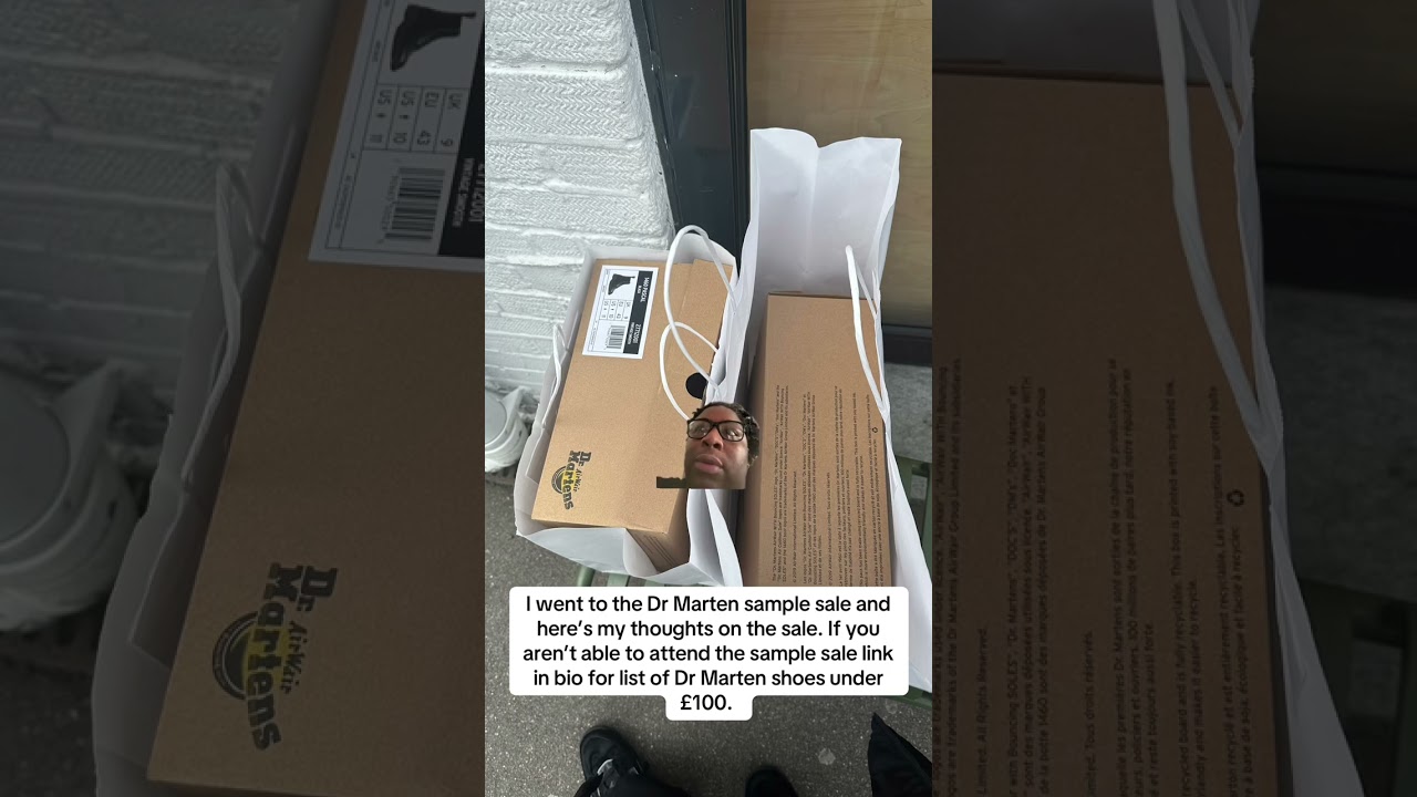 My review on the Dr Martens sample sale at The Box in Hackney. 