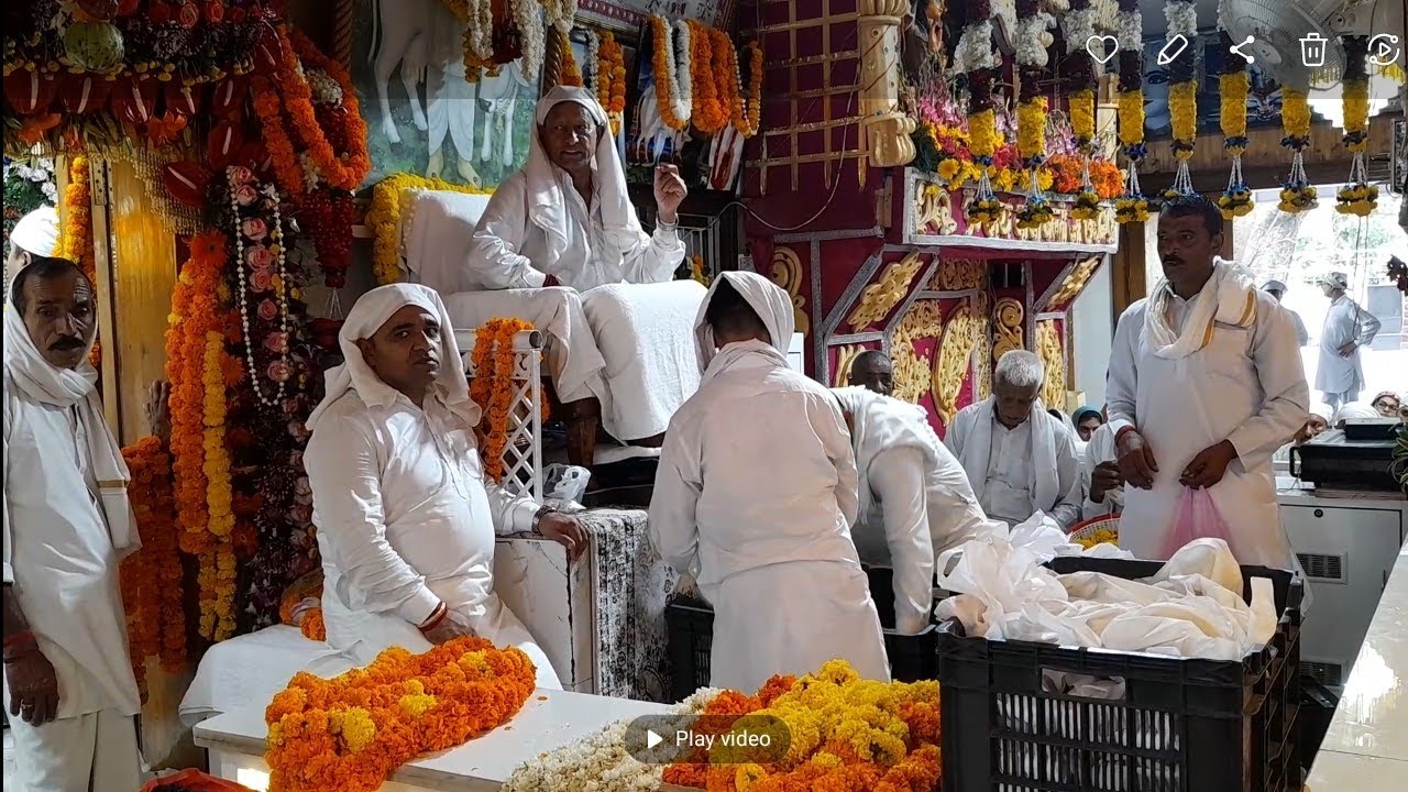 Guru purnima celebrated at Baba Ballo ji Maharaj Dev sasthan Mathwar