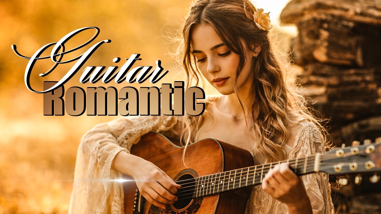 Romantic Guitar Instrumentals | Soft Love Melodies & Warm Evening Vibes
