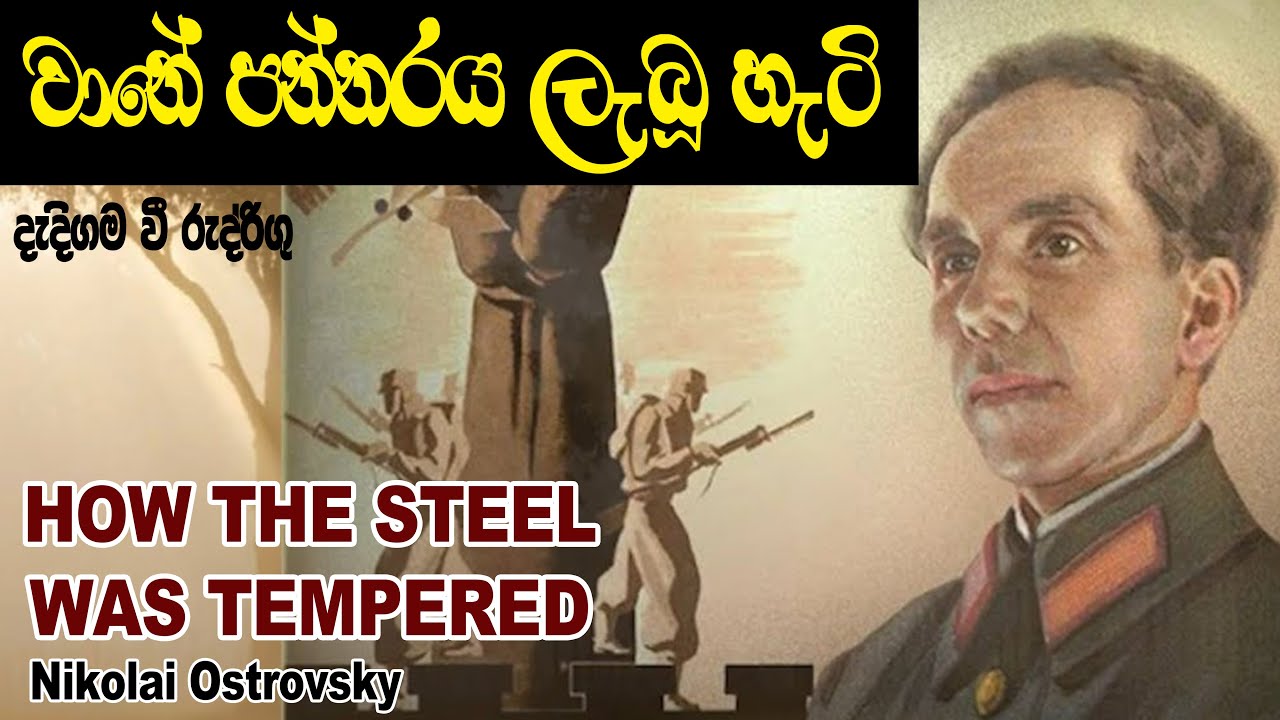 වානේ පන්නරය ලැබූ හැටි (HOW THE STEEL WAS TEMPERED) පාඨකයකු⁣ගේ ඇසින් | Pothaka Mahima | පොතක මහිම