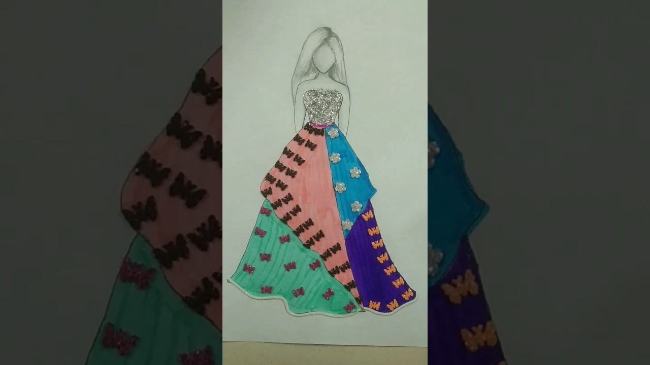 Beautiful creative girl's dress design 👗✨ | 
