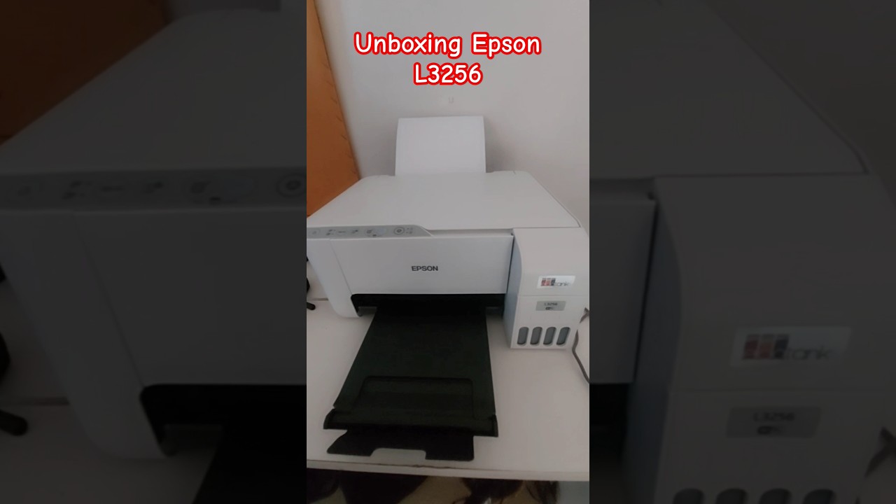 Unboxing L3256 Printer//All in one printer with wifi#printer #epsonl3250