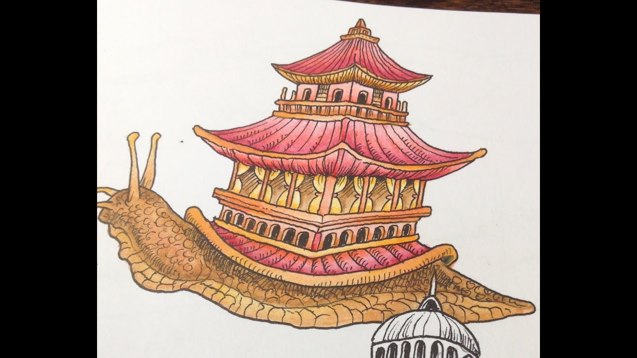 Imagimorphia - Kerby Rosanes - tutorial: coloring with derwent inktense pencils + tombow blenderpen