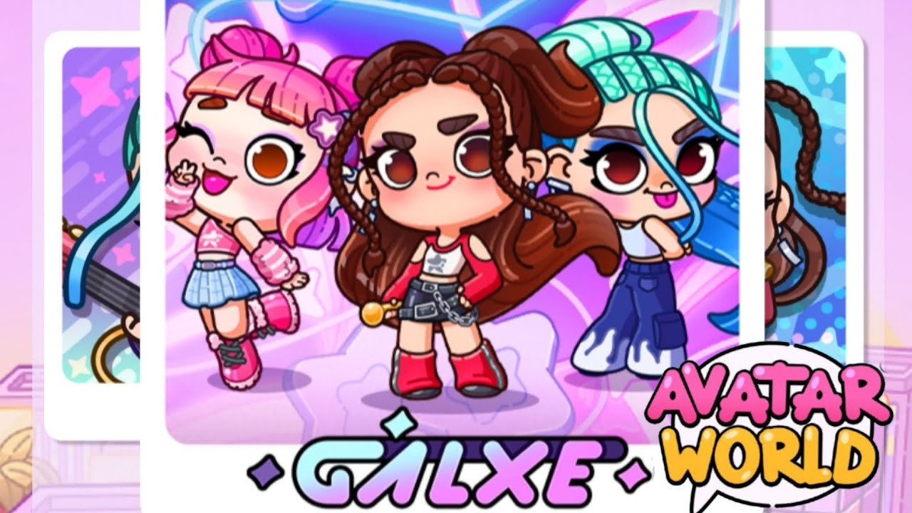 NOVA ATUALIZAÇÃO AVATAR WORLD/ GALXE NO PAZU